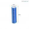 China Cell Size 18*65mm 3.7V icr18650 1500mAh Lithium Li-Ion Rechargeable Battery factory