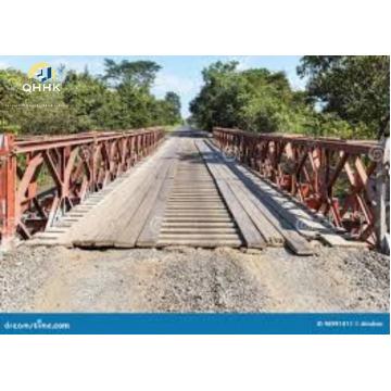 Quality Easy Install Steel Bailey Bridge Load Capacity Size Cusomized for sale