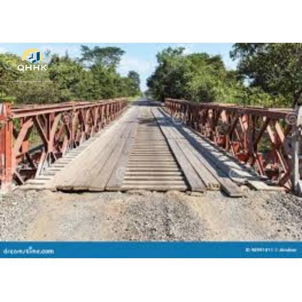 Quality Easy Install Steel Bailey Bridge Load Capacity Size Cusomized for sale