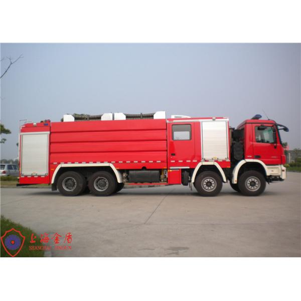 Quality 440KW 8×4 Drive Heavy Duty Fire Trucks with Separate Crew Room Six Seats for sale