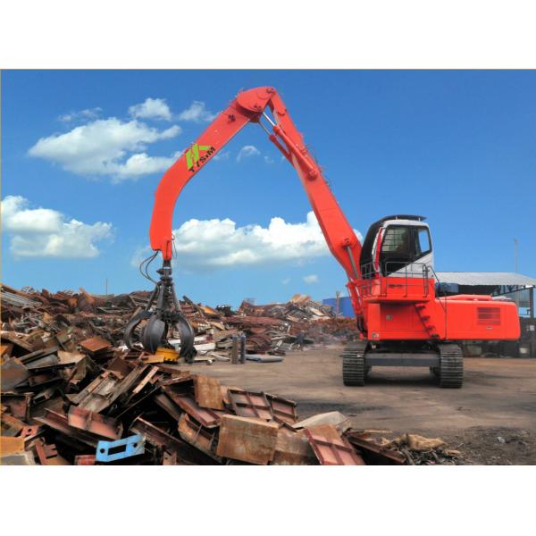 Quality Super Large Hydraulic Material Handler / Mining Hydraulic Excavator for sale