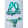 China 2019 sexy various swimwear New arrivals Lady's bikini printed swimwear nylon fabric factory