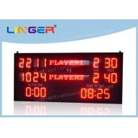 Quality 7 Segments LED Electronic Scoreboard For Outdoor Tennis OEM / ODM Available for sale