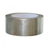 Quality Reinforced Thermal Insulation HVAC Aluminum Foil Tape Laminated Closer PE Mesh for sale