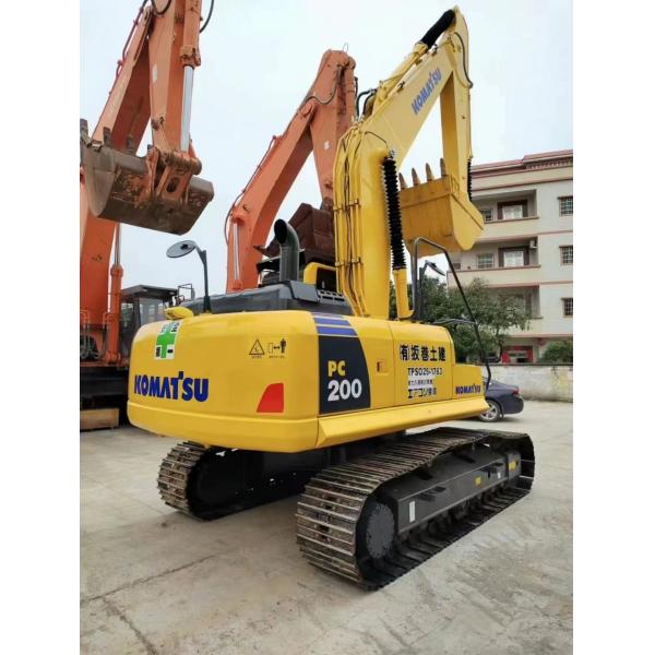 Quality 0.8 Cubic Meters Bucket Capacity Excavator Komatsu PC 200 20.5 Tons for sale