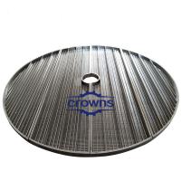 China Stainless Steel Wedge Wire False Bottom Screen Filter Mesh For Lauter Tun Brewing Tank Kettles factory