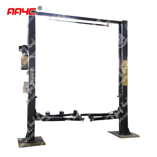 Quality 3.2T 4T 5T 2 Post Overhead Car Lift For 11 Foot Ceiling Electrical Unlock for sale