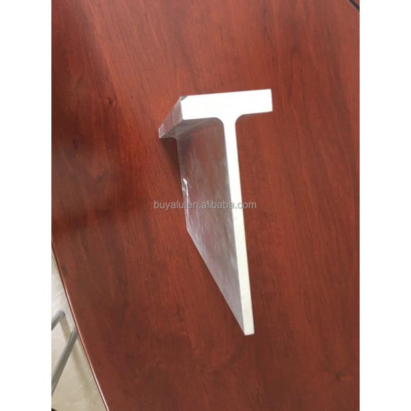 Quality T Bar Section Aluminum Extrusion Profiles For Aluminum Trailer And Car And Bus Transportation Construction for sale