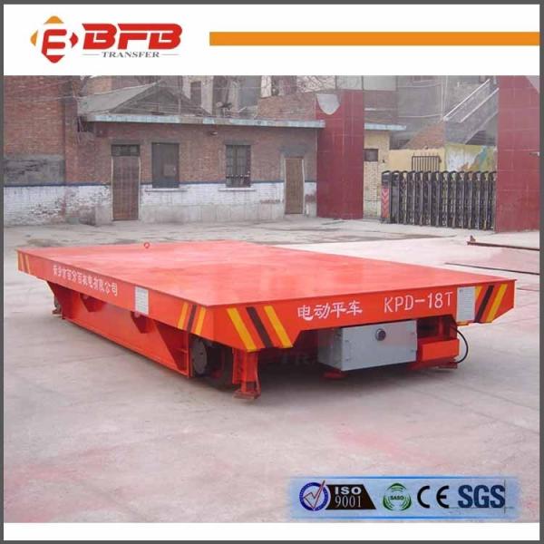 Quality CE ISO Certificate Motorised Towed Transfer Bogie Indoors for sale