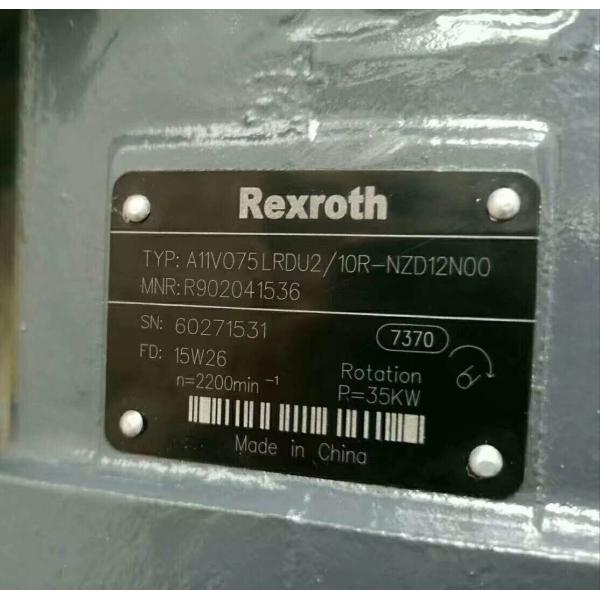 Quality Rexroth hydraulic pump A11V75LRDU2 R902041536 Factory direct sell wholesale for sale