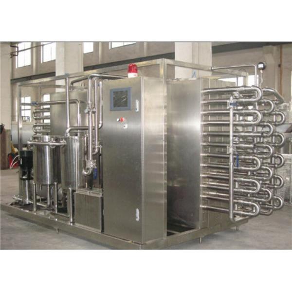 Quality 1000 LPH Milk Fruit Juice Pasteurization Machine SS 304 / SS 316 Material for sale