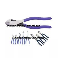 Quality 8" Fat Big Head Cable Diagonal Cutter Pliers Side Cutting High Carbon Steel CRV for sale
