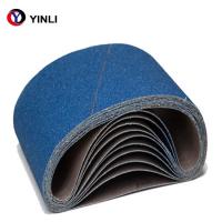 China Yinli Brand Good Quality 200*750mm Abrasive Polishing Zirconia Flooring Sanding Belt Zirconia Za Material Sanding Belt M factory