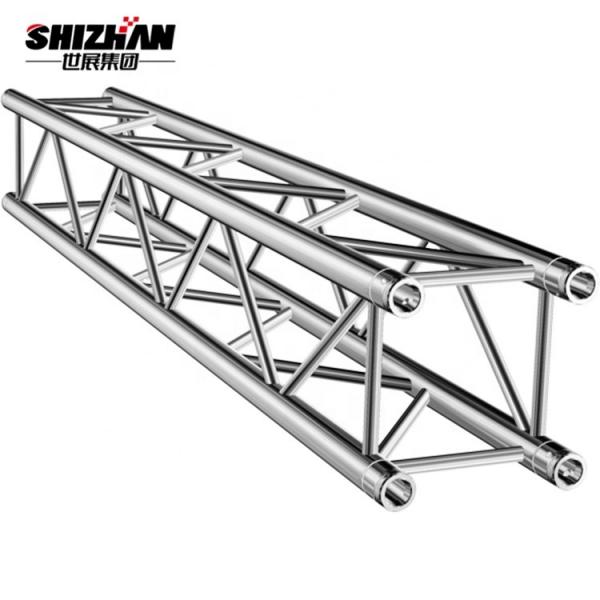 Quality Alloy Lighting Flat Aluminum Stage Truss System Design 350*350mm for sale