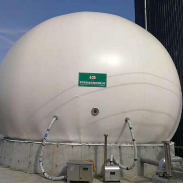 Quality Airproof Biogas Gas Holder Wastewater Floating Gas Holder Type Biogas Plant for sale