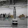 China AI Autonomous navigation automatic uv medical disinfection robot used in hotel and office and hospital factory