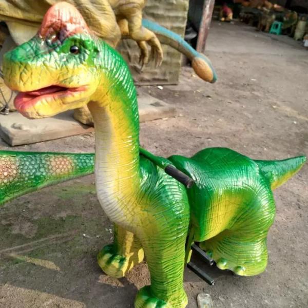Quality Theme Park Best Animatronic Dinosaur Ride Sunproof / Weather Resistant for sale