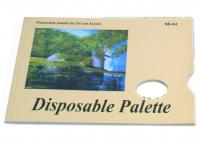 China Acrylic / Oil Painting Pad Disposable Palette Type , Artist Drawing Pad 48 sheets 58gsm factory