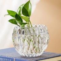 Quality Crystal Home Decoration Glass Lead Free Teardrop Votive Candle Holder 8.8cm for sale