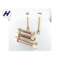 Quality Stud bolt ASTM A193 B7 -16 "Thread to Thread" Class 2A c/w 2 Heavy Hex Nut ASTM for sale