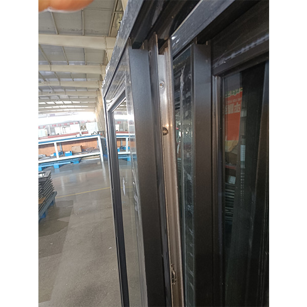 Quality Black Electrophoresis Aluminum Sliding Window And Door 4x4 for sale