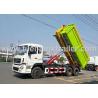 China Hook Arm Roll Back Garbage Compactor Truck For 15-20 CBM Garbage Container factory