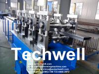 Buy cheap 15kw Rack Roll Forming Machine 5 Rollers Leveling For Warehouse Storage Pallet from wholesalers