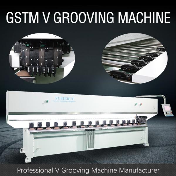 Quality High Precision V Groover Machine For Stainless Steel High Speed V Grooving Machine for sale