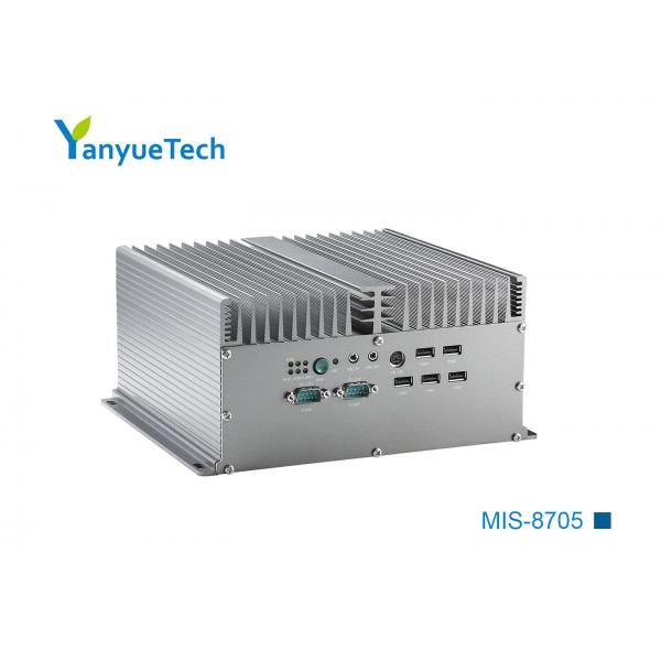 Quality MIS-8705 Fanless Box PC Board Mounted I7 3520M CPU Dual Network 10 Series 6 USB for sale