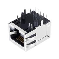 China SS-6488-NF-A431 Tab Down 1x1 Port 1000 Base-T Industrial RJ45 Ethernet Cable Connector factory