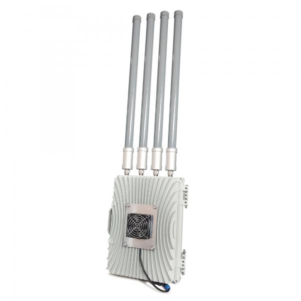 Quality Fixed Wall Mounting High Power 4 Omni Directional Antennas Drone UAV Jammer for for sale