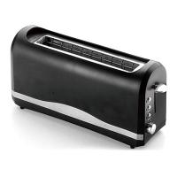 Quality Variable Browning Control Stainless Steel Toaster 4 Slice 2 Long Slots for sale
