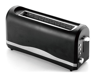 Quality Variable Browning Control Stainless Steel Toaster 4 Slice 2 Long Slots for sale