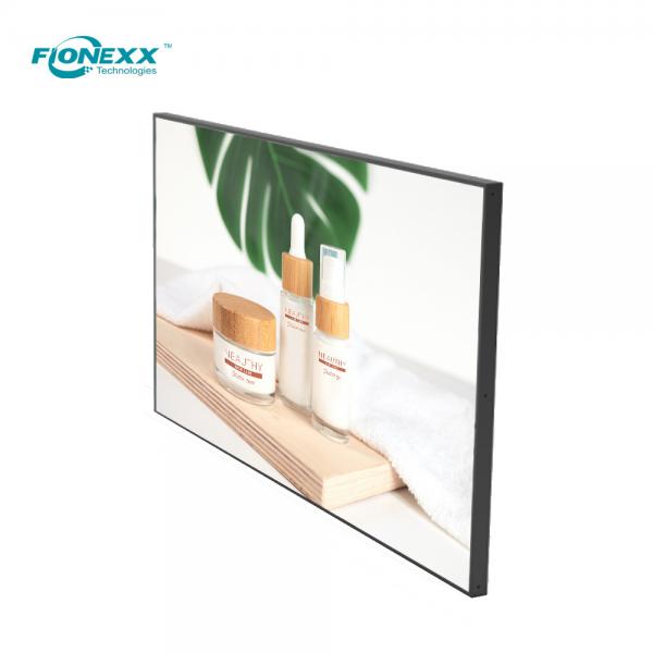 Quality 75 Inch QLED 4K Wall Mounted Digital Signage 9.5mm Bezel High Energy Efficiency for sale