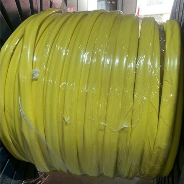 Quality 30mm Waterproof Yellow Heat Shrink Tubing , 1kv Insulation Sleeving Electrical Heat Shrinkable for sale