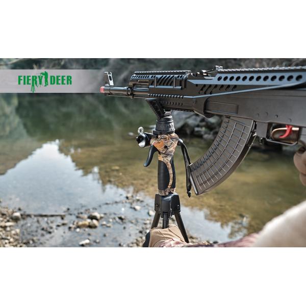 Quality Camouflage Metal Shooting Sticks For Rifle Nylon for sale