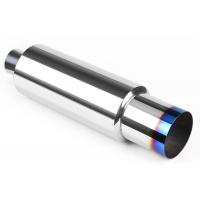 Quality Polished 63mm 409 Stainless Steel Exhaust Muffler for sale