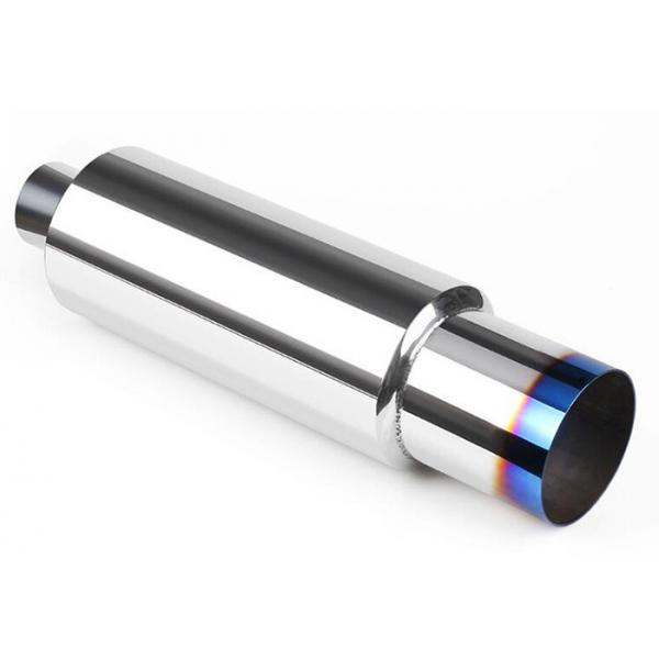 Quality Polished 63mm 409 Stainless Steel Exhaust Muffler for sale