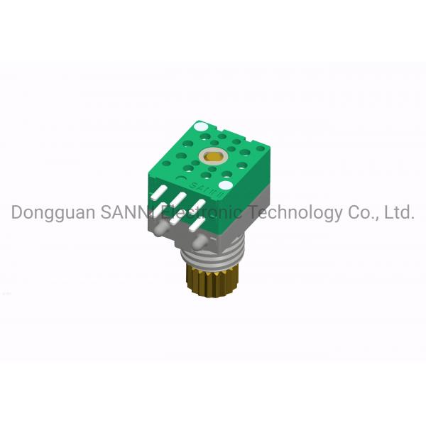 Quality Shaft Sealed 16 Bit Rotary Encoder Dual Unit For Walkie Talkie Interphone for sale