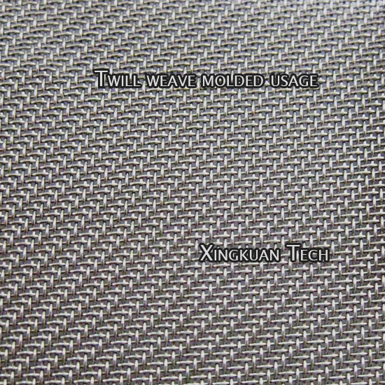 Quality Soft Annealed Stainless Steel Woven Wire Mesh Placed On Top Of The Molding Dies for sale