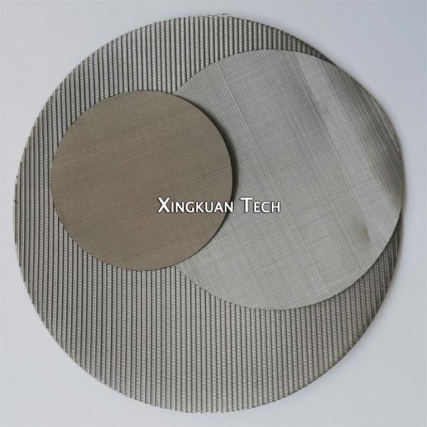 Quality Stainless Steel Extruder Wire Mesh Filter Screen For Plastic And Polymer Extrusion Process for sale