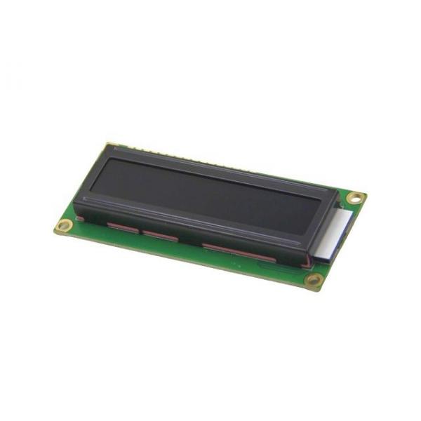 Quality 16x2 LCD1602 LCD Display Module 80x36x11mm Black Screen Green PCB Module for sale
