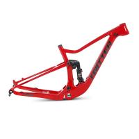 China 1517 19 Carbon Fiber Full Suspension MTB Frame With DNM Rear Shox factory