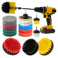 China Custom Color Rotational Drill Scrub Brush Set Long Lasting Attachment Fits Most Power Drills factory