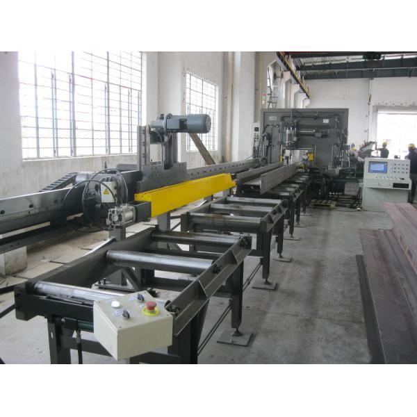 Quality Full Automatic CNC H Beam Drilling Machine Line High Efficiency In Steel for sale