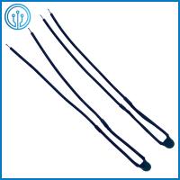 China Radial Leaded Sensor Probe NTC Thermistor 10k ohm 4050 With Extension Cord UL1007 26AWG 90MM factory