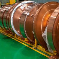 Quality Copper Strip Roll Recyclability And Sustainability For Electrical for sale
