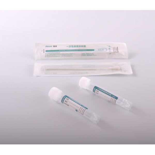 Quality Flocked Nylon Swab Nasal Oral Coronavirus Preservation Kit Virus Transport Medium for sale