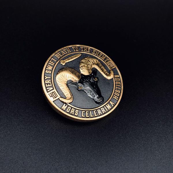 Quality 42mm 45mm 50mm Plated Color Challenge Coins Double Sided 3D Gold Custom Souvenir Coins for sale