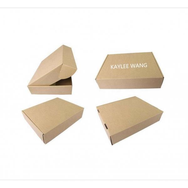 Quality Custom Corrugated Cardboard Box Mailers 8x6x4 For Apparel Packaging for sale